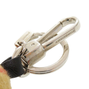 バーバリー トーマスベア チャーム ノバチェック トレンチコート カシミヤ ベージュ キーホルダー 0554【中古】BURBERRY