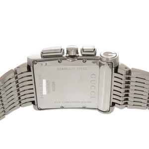 グッチ 8600M SS ブラック クオーツ 腕時計 黒文字盤 0563【中古】GUCCI