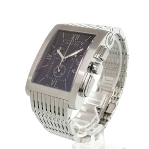 グッチ 8600M SS ブラック クオーツ 腕時計 黒文字盤 0563【中古】GUCCI