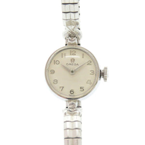 オメガ AA-5279 GP アイボリー 手巻き 腕時計 0569【中古】OMEGA