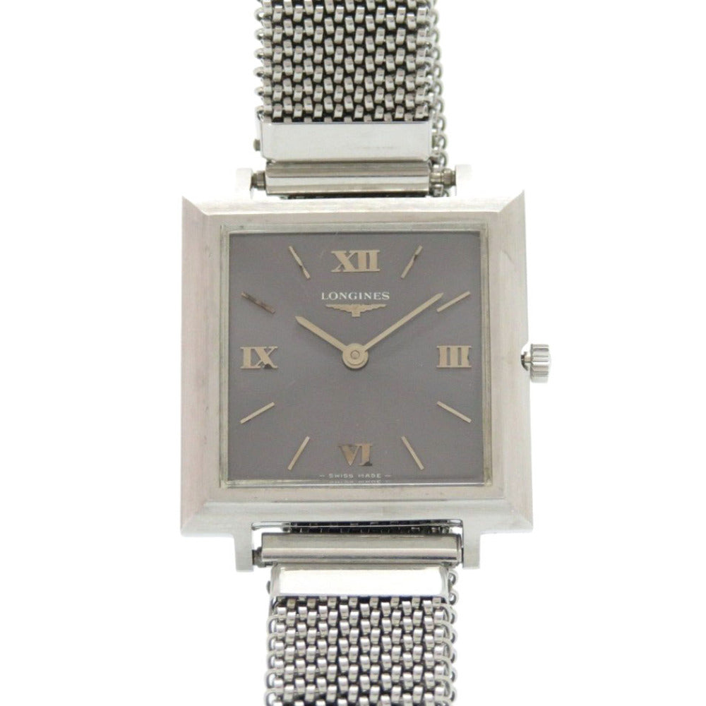 ロンジン 7759.6 SS シルバー 手巻き 腕時計 0571【中古】LONGINES