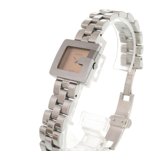 グッチ Gウォッチ 3600L SS オレンジ シルバー クオーツ 腕時計 0572【中古】GUCCI