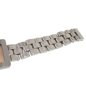 グッチ Gウォッチ 3600L SS オレンジ シルバー クオーツ 腕時計 0572【中古】GUCCI
