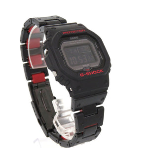 新品同様 カシオ G-SHOCK GW-B5600HR-1JF 樹脂 ブラック レッド タフソーラー デジタル 腕時計 黒 Gショック 0577【中古】CASIO