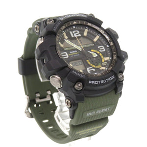 美品 カシオ G-SHOCK マッドマスター GG-1000-1A3JF 樹脂 SS ブラック カーキ クオーツ 腕時計 黒文字盤 Gショック 0578【中古】CASIO