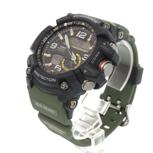 美品 カシオ G-SHOCK マッドマスター GG-1000-1A3JF 樹脂 SS ブラック カーキ クオーツ 腕時計 黒文字盤 Gショック 0578【中古】CASIO