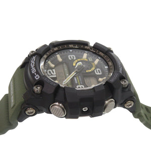 美品 カシオ G-SHOCK マッドマスター GG-1000-1A3JF 樹脂 SS ブラック カーキ クオーツ 腕時計 黒文字盤 Gショック 0578【中古】CASIO