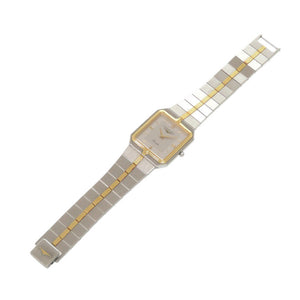 ロンジン フラッグシップ 962 4956 SS シルバー ゴールド クオーツ 腕時計 0581【中古】LONGINES