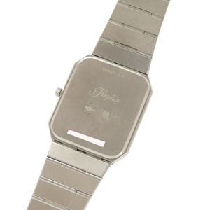 ロンジン フラッグシップ 962 4956 SS シルバー ゴールド クオーツ 腕時計 0581【中古】LONGINES