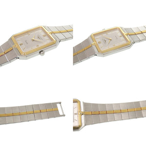 ロンジン フラッグシップ 962 4956 SS シルバー ゴールド クオーツ 腕時計 0581【中古】LONGINES