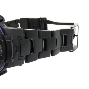 美品 カシオ プロトレック PRW-6000YT-1BJF タフソーラー ブラック ブルー 腕時計 チタン 黒 0583【中古】CASIO