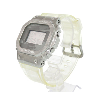 カシオ G-SHOCK GM-5600SCM-1JF Metal Covered カモフラージュ 迷彩柄 クオーツ デジタル 腕時計 SS 樹脂 グレー Gショック 0586【中古】CASIO