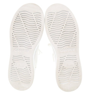 美品 カンペール Runner Up ランナーアップ サイズ37(23.5cm) K200508 レザー ホワイト スニーカー 白 0615【中古】CAMPER