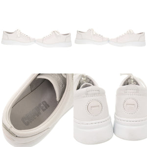 美品 カンペール Runner Up ランナーアップ サイズ37(23.5cm) K200508 レザー ホワイト スニーカー 白 0615【中古】CAMPER