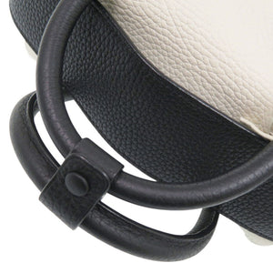 美品 デルボー クールボックス ミニ 2WAY レザー ホワイト ハンドバッグ 白 0638【中古】DELVAUX