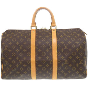 ルイ ヴィトン キーポル45 モノグラム M41428 ボストンバッグ LV 0673【中古】LOUIS VUITTON