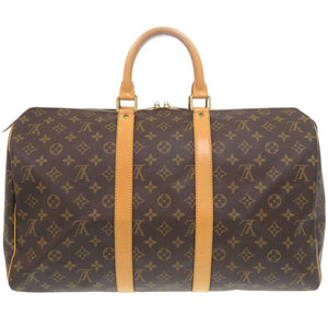 ルイ ヴィトン キーポル45 モノグラム M41428 ボストンバッグ LV 0673【中古】LOUIS VUITTON