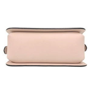 新品同様 ロンシャン ボックストロット レザー ピンク ショルダーバッグ 0711【中古】Longchamp