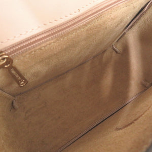 新品同様 ロンシャン ボックストロット レザー ピンク ショルダーバッグ 0711【中古】Longchamp