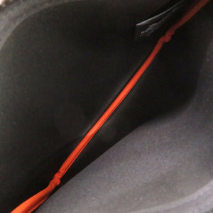 新品同様 エルメス ネオバン PM ポリアミド オレンジ ポーチ 0820【中古】HERMES