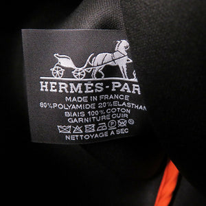 新品同様 エルメス ネオバン PM ポリアミド オレンジ ポーチ 0820【中古】HERMES