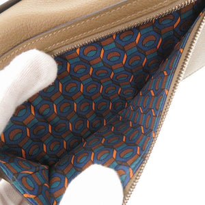 エルメス シチズンツイル エバーカラー ブラウン シルバー金具 Y刻印(2020年製) 長財布 0830【中古】HERMES メンズ