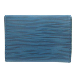 美品 ルイヴィトン エピ M60626 アンヴェロップ カルトドゥ ヴィジット ブルーセレスト カードケース 0834【中古】LOUIS VUITTON
