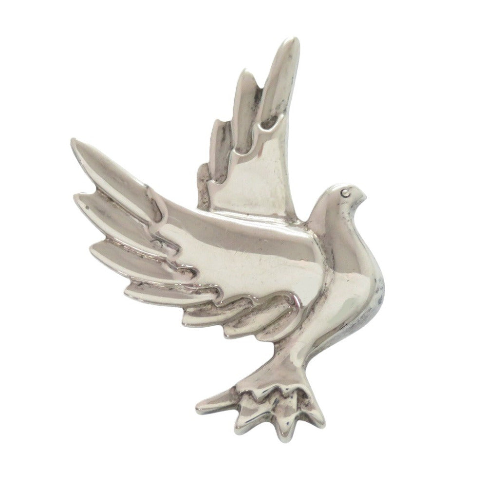 美品 ティファニー ピースバード 鳥 鳩 パロマピカソ シルバー925 シルバー ブローチ 0847【中古】TIFFANY&Co.