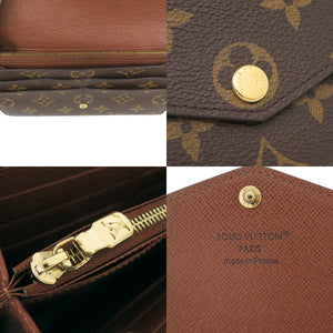 美品 ルイ ヴィトン ポルトフォイユサラ モノグラム M60531 長財布 LV 0889【中古】LOUIS VUITTON