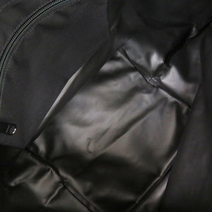 エルベ シャプリエ 舟型 トート L ブラック トートバッグ 黒 0939【中古】Herve Chapelier