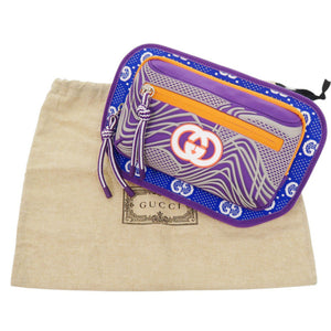 新品同様 グッチ 752102 GGナイロン/ラバー マルチカラー ウエストバッグ ボディバッグ 0999【中古】GUCCI メンズ
