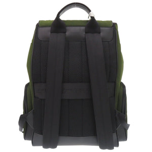 新品同様 リモワ Never Still フラップ バックパック ラージ ナイロン レザー カーキ リュック 1034【中古】RIMOWA