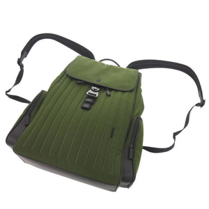 新品同様 リモワ Never Still フラップ バックパック ラージ ナイロン レザー カーキ リュック 1034【中古】RIMOWA