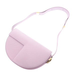 新品同様 パトゥ Le Patou レザー ラベンダー ショルダーバッグ 1035【中古】PATOU