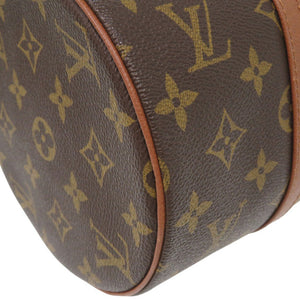 美品 ルイ ヴィトン パピヨン30 ポーチ付 モノグラム M51385 ハンドバッグ LV 1037【中古】LOUIS VUITTON