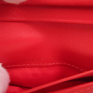 新品同様 クリスチャンルブタン 1225026 レザー ブラック 黒 2つ折り札入れ 財布 1139【中古】Christian Louboutin