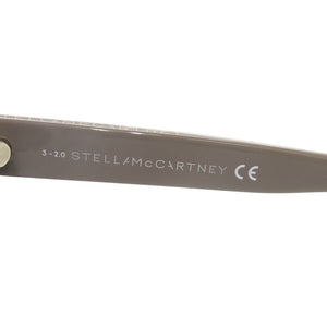 新品同様 ステラマッカートニー ロゴ メタルチェーン SC40009I プラスチック グレー サングラス 1183【中古】Stella McCartney