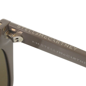 新品同様 ステラマッカートニー ロゴ メタルチェーン SC40009I プラスチック グレー サングラス 1183【中古】Stella McCartney