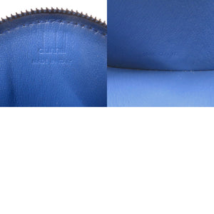 新品同様 ダンヒル カドガン コインケース レザー ネイビー 小銭入れ 円形 紺 1201【中古】Dunhill メンズ