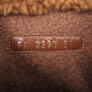 未使用 ルイ ヴィトン スノードロップライン スエード シアリング サイズ37 ブラウン ムートンブーツ アンクルブーツ LV 1210【中古】LOUIS VUITTON