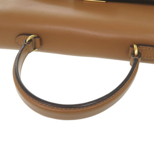 美品 ポロ ラルフローレン Polo ID レザーサッチェル レザー ブラウン 2way ハンドバッグ ショルダーバッグ 1223【中古】POLO RALPH LAUREN