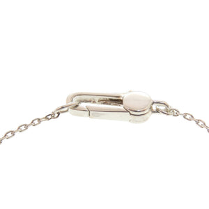 美品 グッチ ハートプレート シルバー925 ブレスレット シルバー 1258【中古】GUCCI