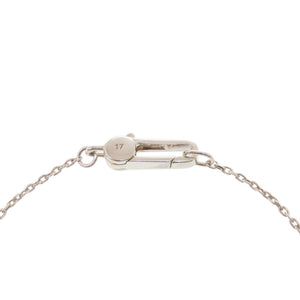 美品 グッチ ハートプレート シルバー925 ブレスレット シルバー 1258【中古】GUCCI
