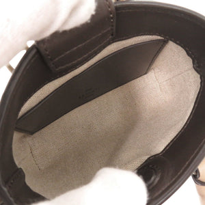 美品 ベルルッティ カリグラフィ トゥジュール ナノ レザー ベージュ 2WAY ショルダーバッグ 1267【中古】BERLUTI