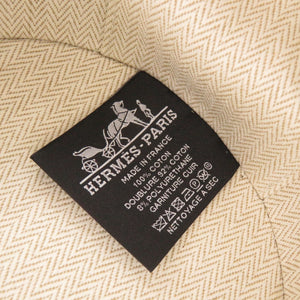新品同様 エルメス エヴァジオン コットン マリン ポーチ 1311【中古】HERMES