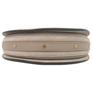 美品 クロエ ピクシー スエード レザー グレー ベージュ 2WAY ハンドバッグ ショルダーバッグ 1324【中古】Chloe