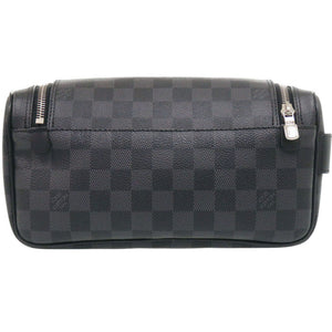 美品 ルイ ヴィトン トワレ ポーチ ダミエ グラフィット N47625 ポーチ LV 1337【中古】LOUIS VUITTON メンズ