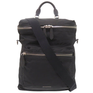 美品 バーバリー 4064913 2WAY ブラック リュック デイパック 黒 1342【中古】BURBERRY