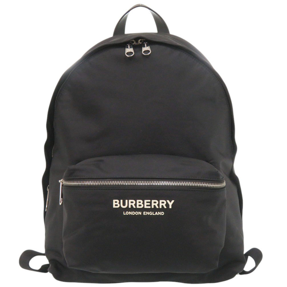 美品 バーバリー 8063495 ブラック リュック デイパック 黒 1343【中古】BURBERRY メンズ