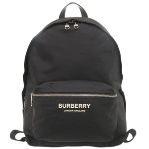 美品 バーバリー 8063495 ブラック リュック デイパック 黒 1343【中古】BURBERRY メンズ